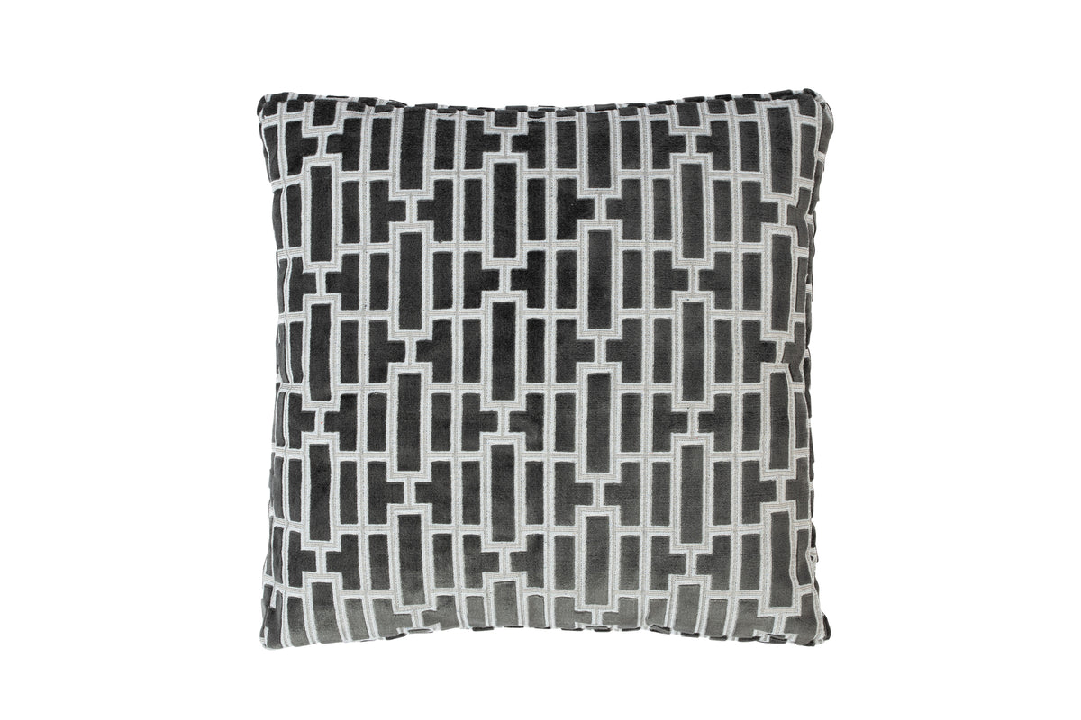 Scape kussen 55x55 denim zwart (set of 3)