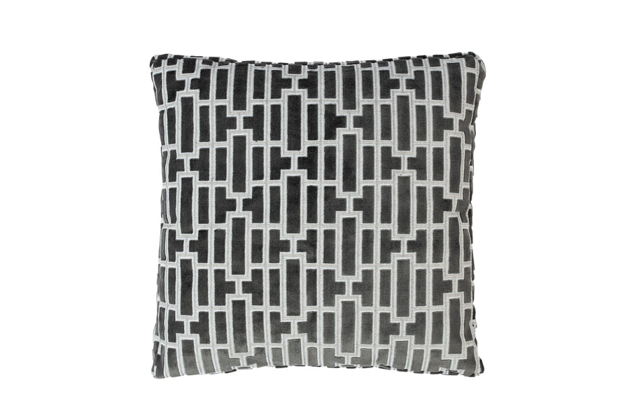 Scape kussen 55x55 denim zwart (set of 3)