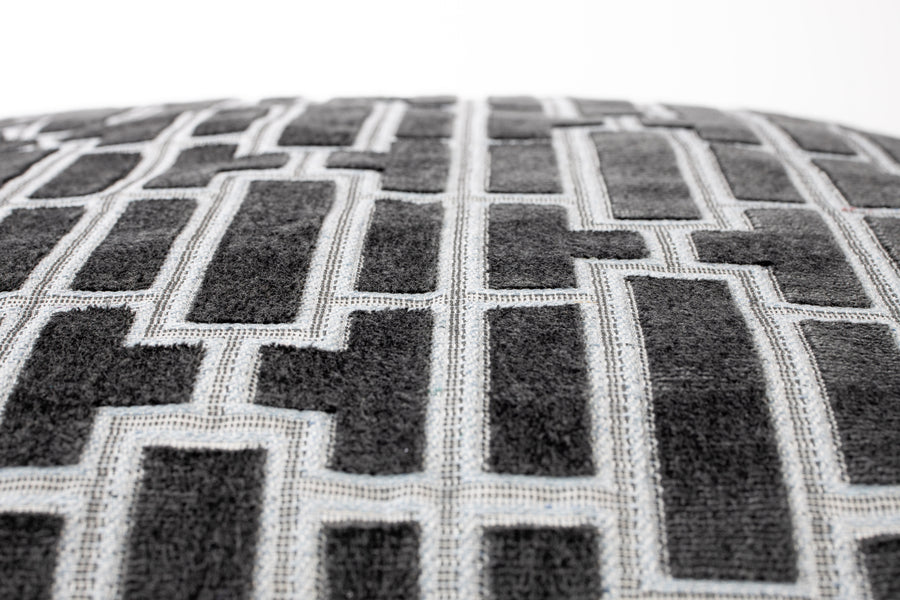 Scape kussen 55x55 denim zwart (set of 3)