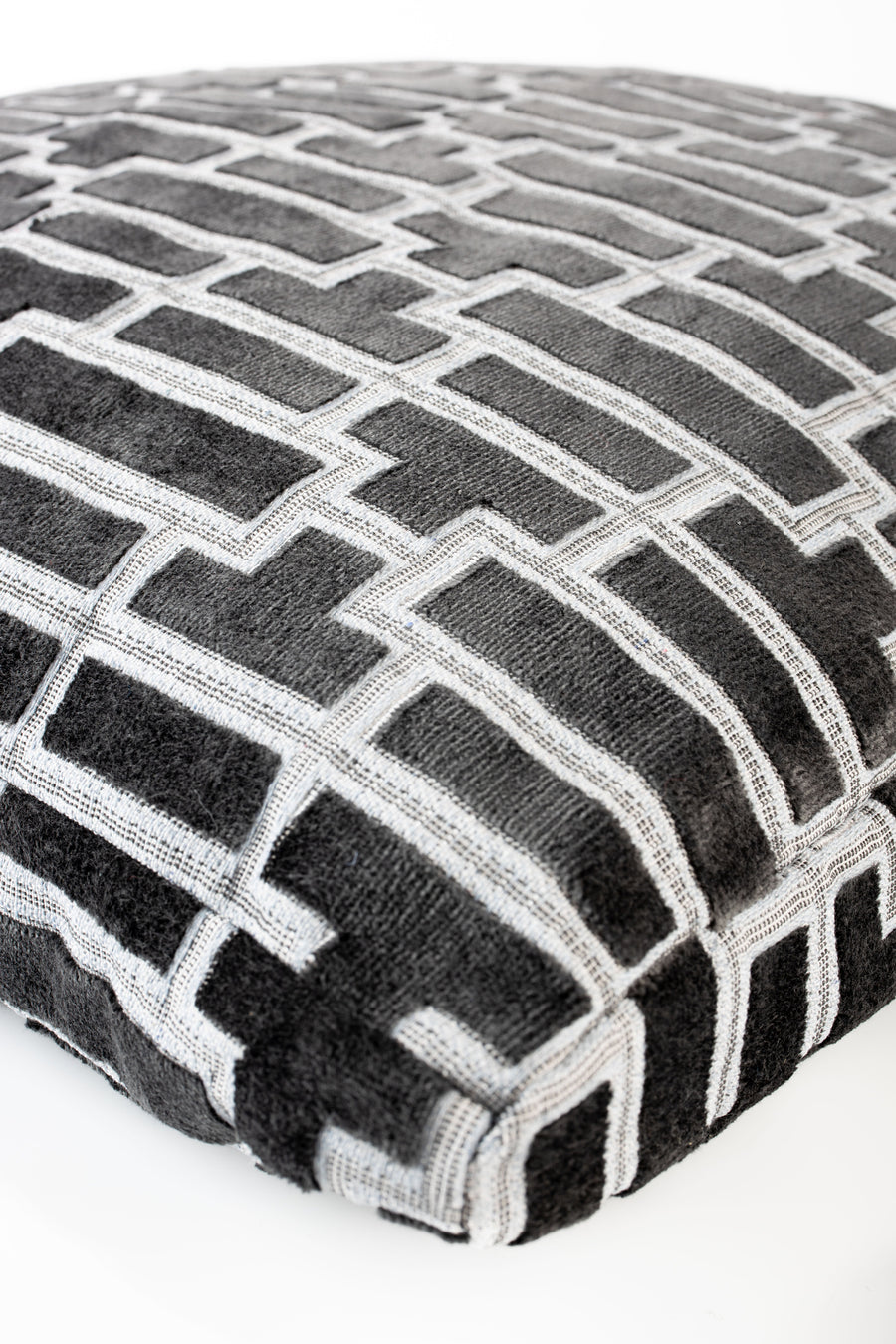Scape kussen 55x55 denim zwart (set of 3)