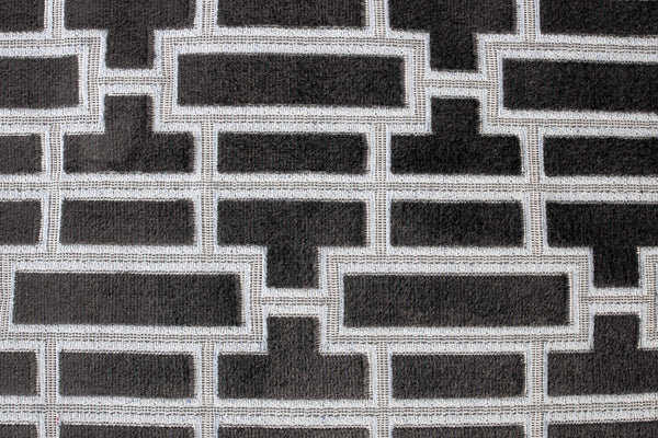 Scape kussen 55x55 denim zwart (set of 3)