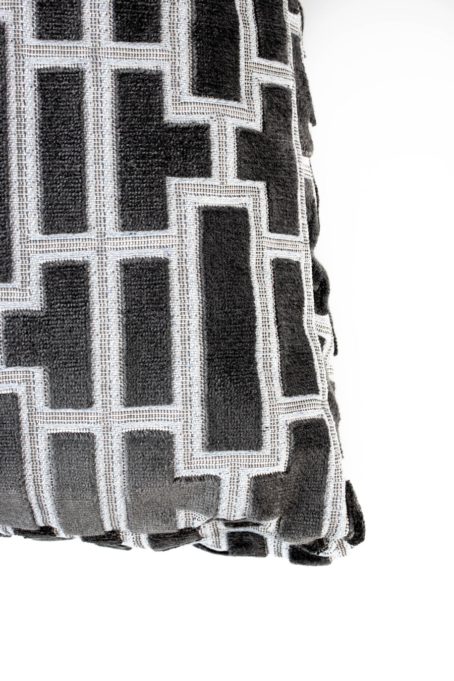 Scape kussen 55x55 denim zwart (set of 3)