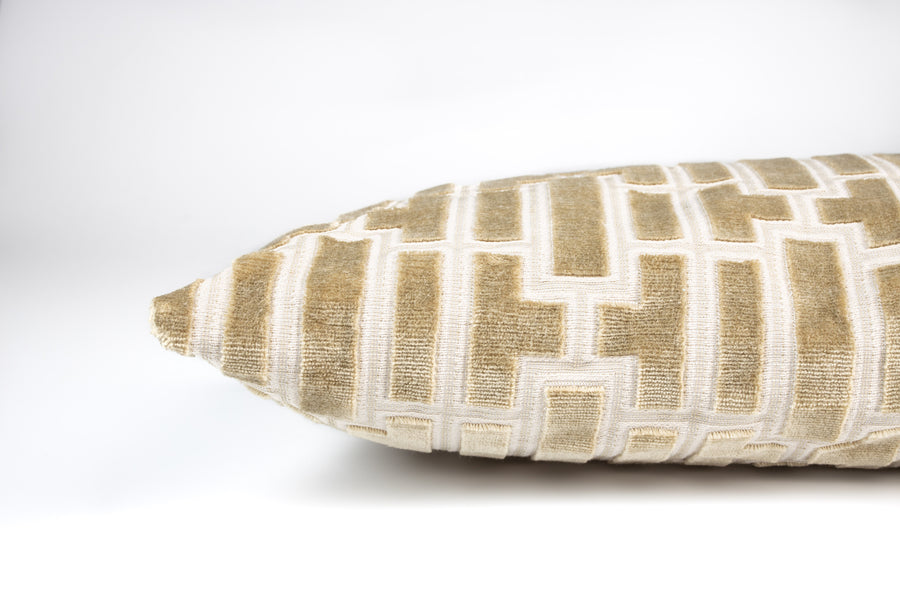 Kussen Scape Naturel Champagne 60x30 (set van 6)