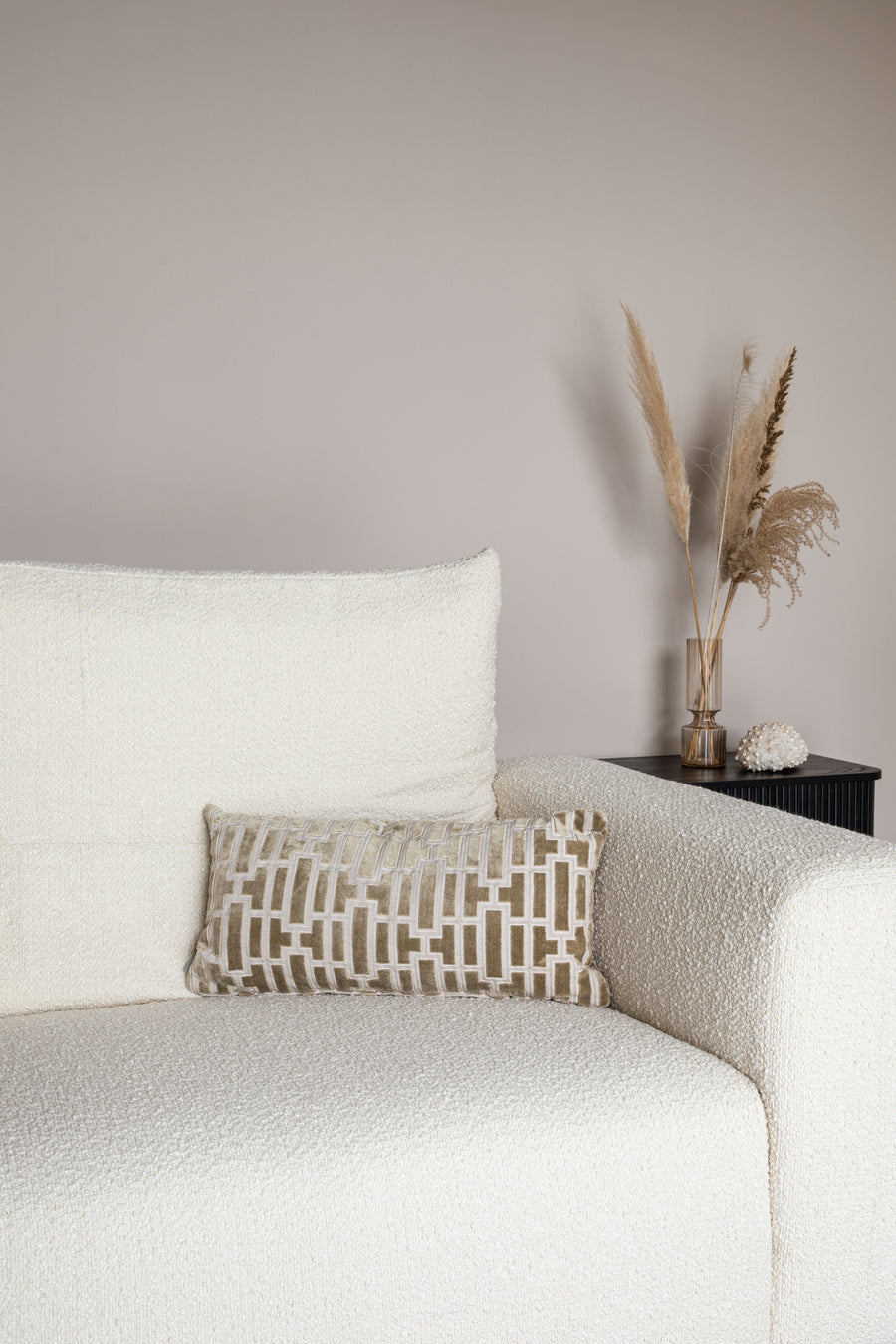 Kussen Scape Naturel Champagne 60x30 (set van 6)