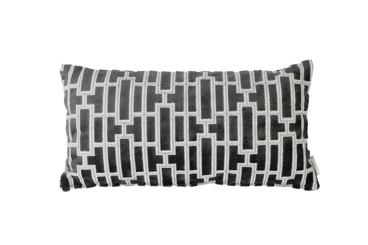 Scape kussen 60x30 denim zwart (set of 6)