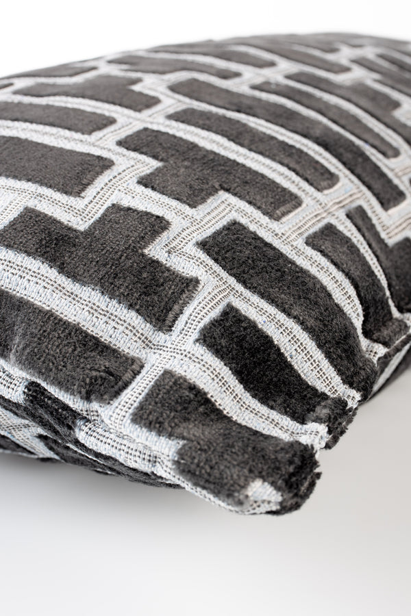 Scape kussen 60x30 denim zwart (set of 6)