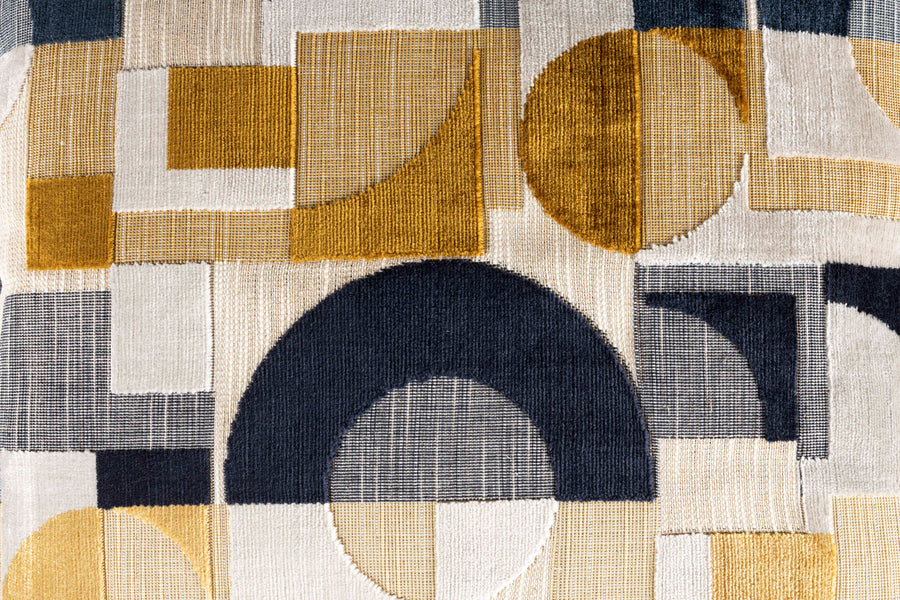 Kussen Festive Oker (set van 6)