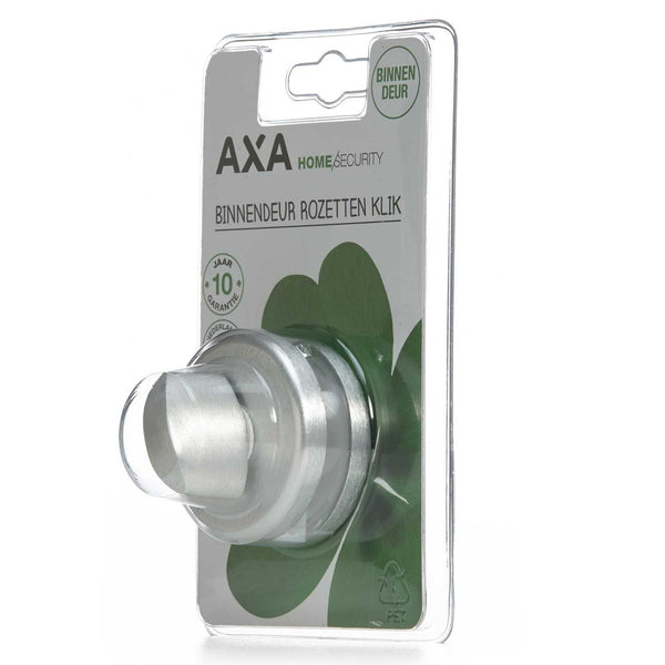 Binnendeurrozetten Curve Klik toilet rond/?52/alu. gesl. F1/blister