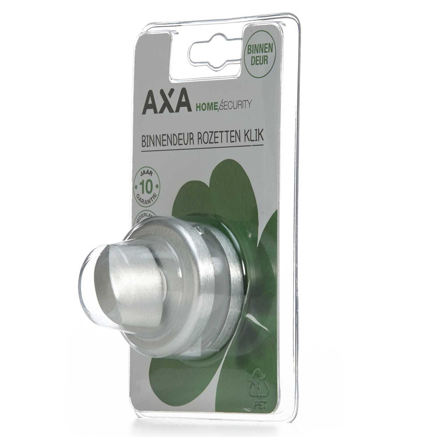 Binnendeurrozetten Curve Klik toilet rond/?52/alu. gesl. F1/blister