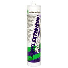 Zw Acryl Exterior 310ml Wit