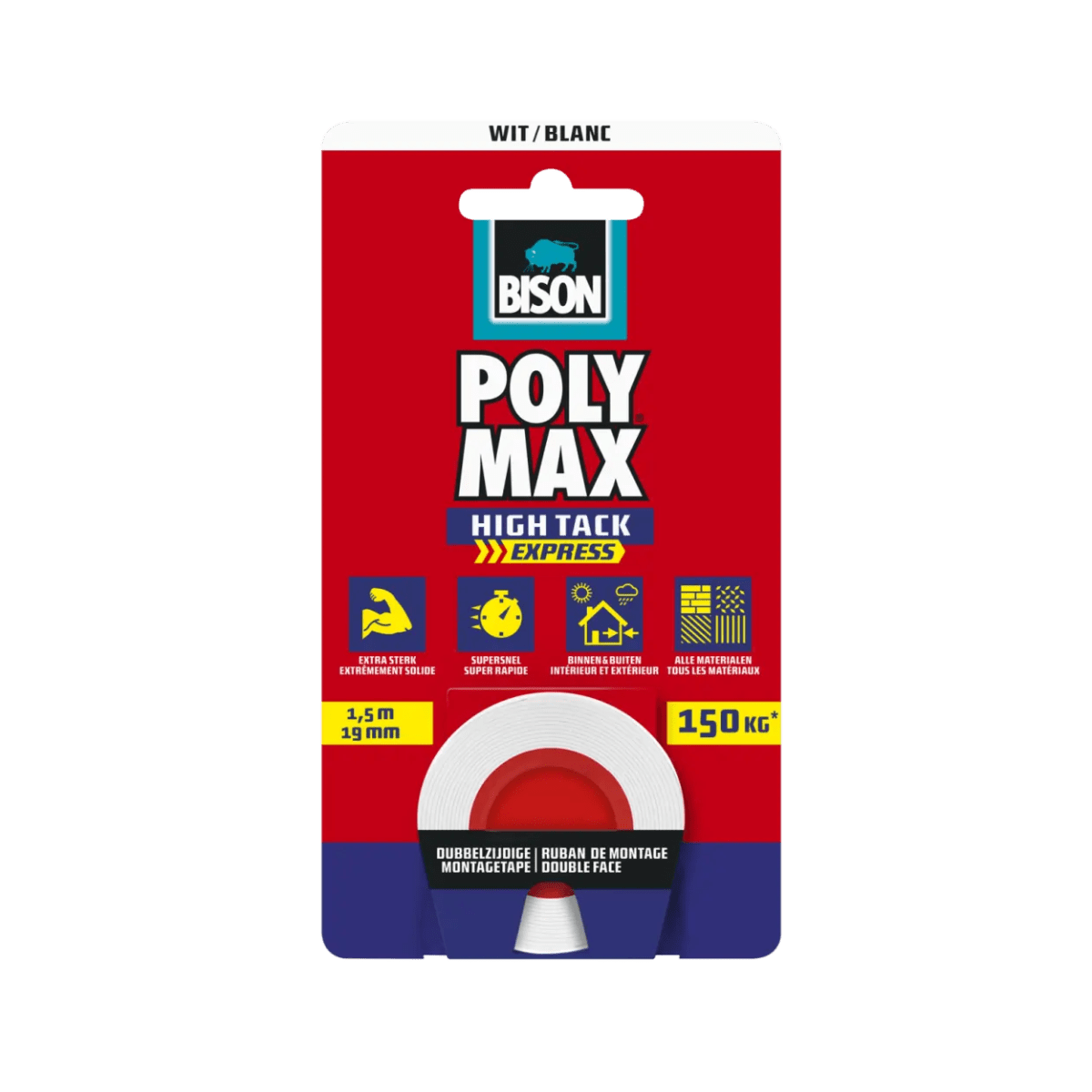 BS PM TAPE WIT 19MMX1,5M