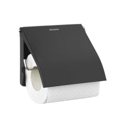 Toiletrolhouder met klep