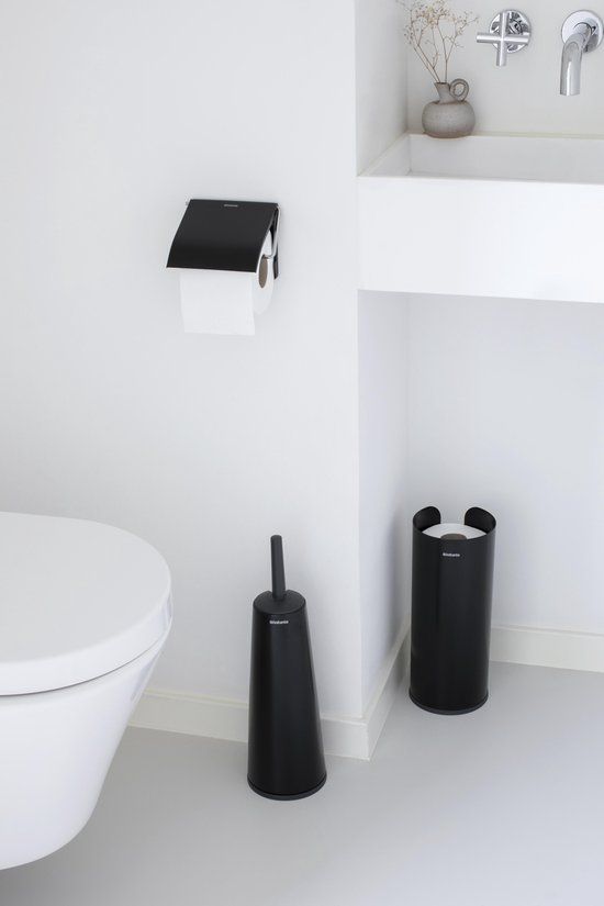 Toiletrolhouder met klep