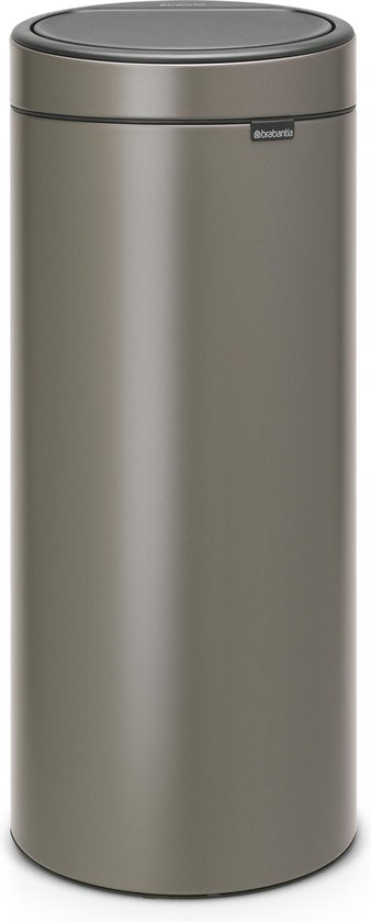 Bo Touch Bin 30 ltr, Platinum