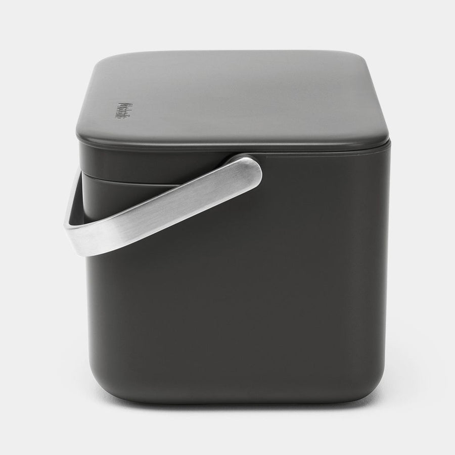 Aanrecht afvalbakje dark grey