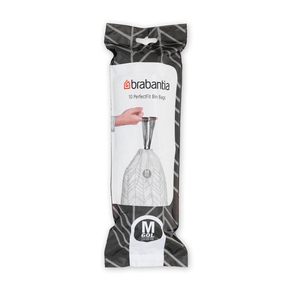 Afvalzak PerfectFit M, 20 stuksrol