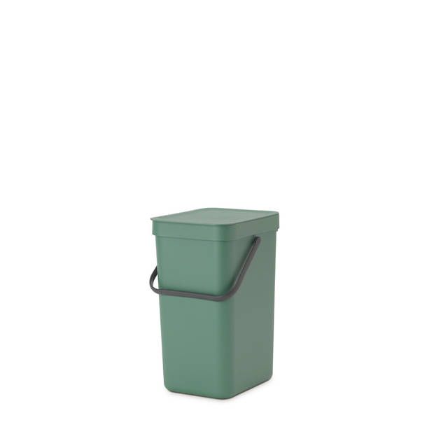 Afvalemmer Sort & Go 12 ltr, Fir Green