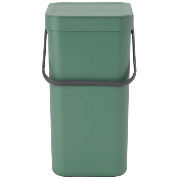 Afvalemmer Sort & Go 12 ltr, Fir Green