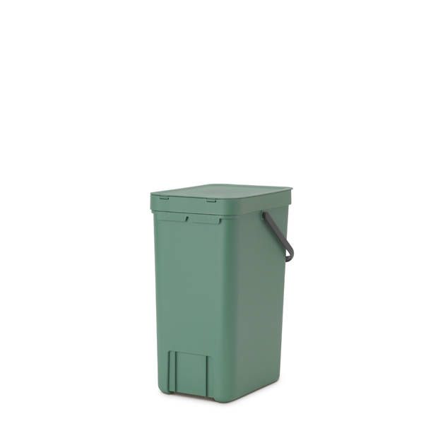 Afvalemmer Sort & Go 16 ltr, Fir Green