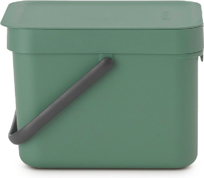 Afvalemmer Sort & Go 6 ltr, Fir Green