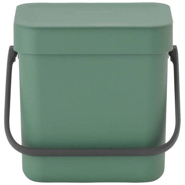 Afvalemmer Sort & Go 3 ltr, Fir Green