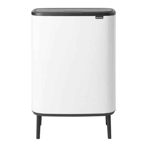 Touch bin hi afvalemmer met 2 kunststof binnenemmers
