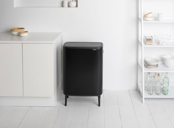 Bo Touch Bin Hi, Matt Black
