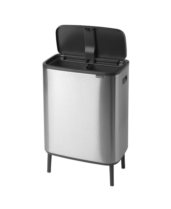 Bo Touch Bin Hi, Matt Steel Fingerprint Proof