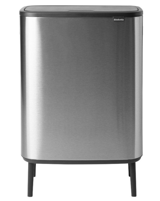 Bo Touch Bin Hi, Matt Steel Fingerprint Proof