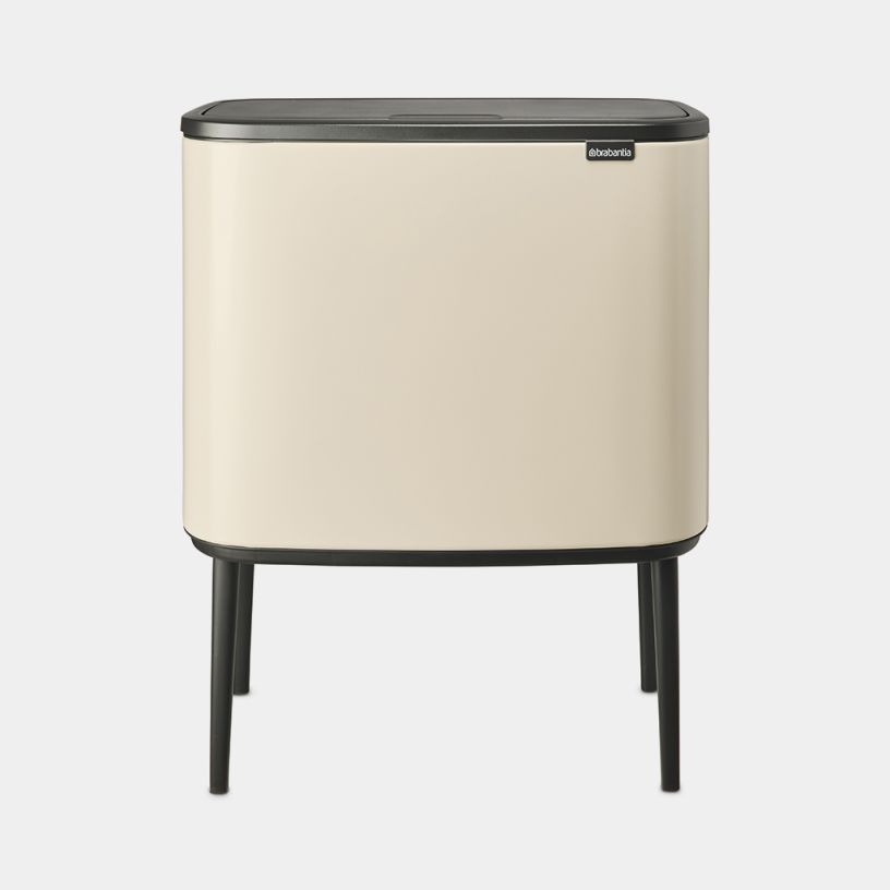 Bo Touch Bin 11+23 ltr, Soft Beige