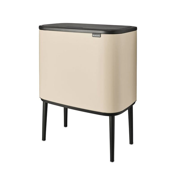 Bo Touch Bin 11+23 ltr, Soft Beige