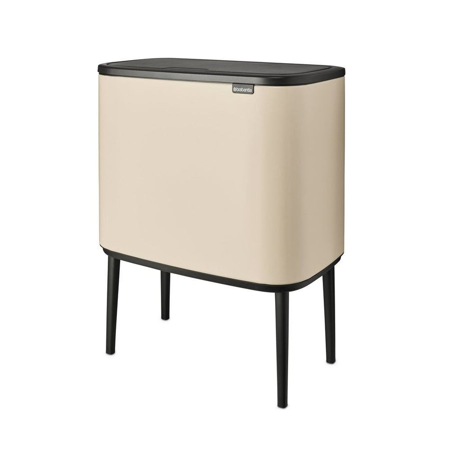 Bo Touch Bin 11+23 ltr, Soft Beige