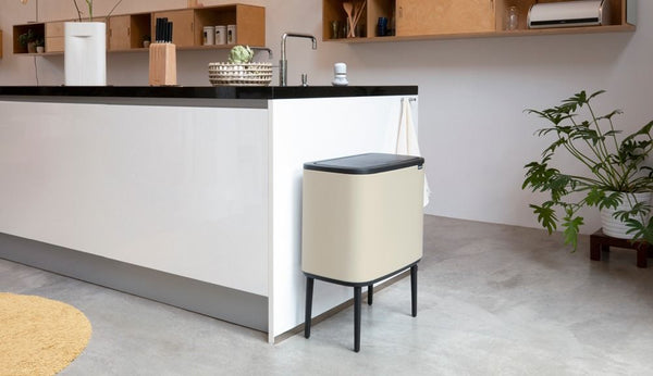 Bo Touch Bin 3x11 ltr, Soft Beige