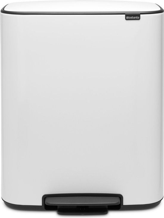 Bo Pedaalemmer 2x30 ltr, White