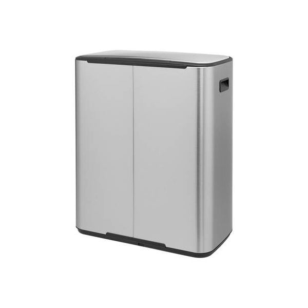Bo Pedaalemmer 2x30 ltr, Matt Steel Fingerprint Proof