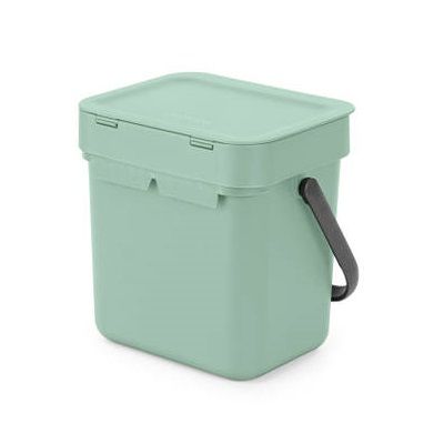 Afvalemmer Sort & Go 3 ltr, Jade Green