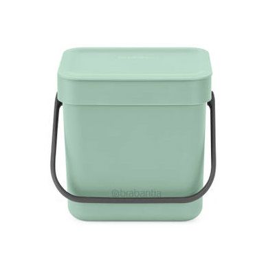 Afvalemmer Sort & Go 3 ltr, Jade Green