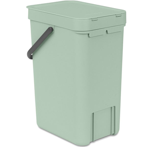 Afvalemmer Sort & Go 12 ltr, Jade Green