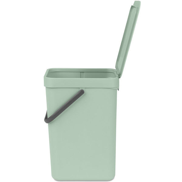 Afvalemmer Sort & Go 12 ltr, Jade Green