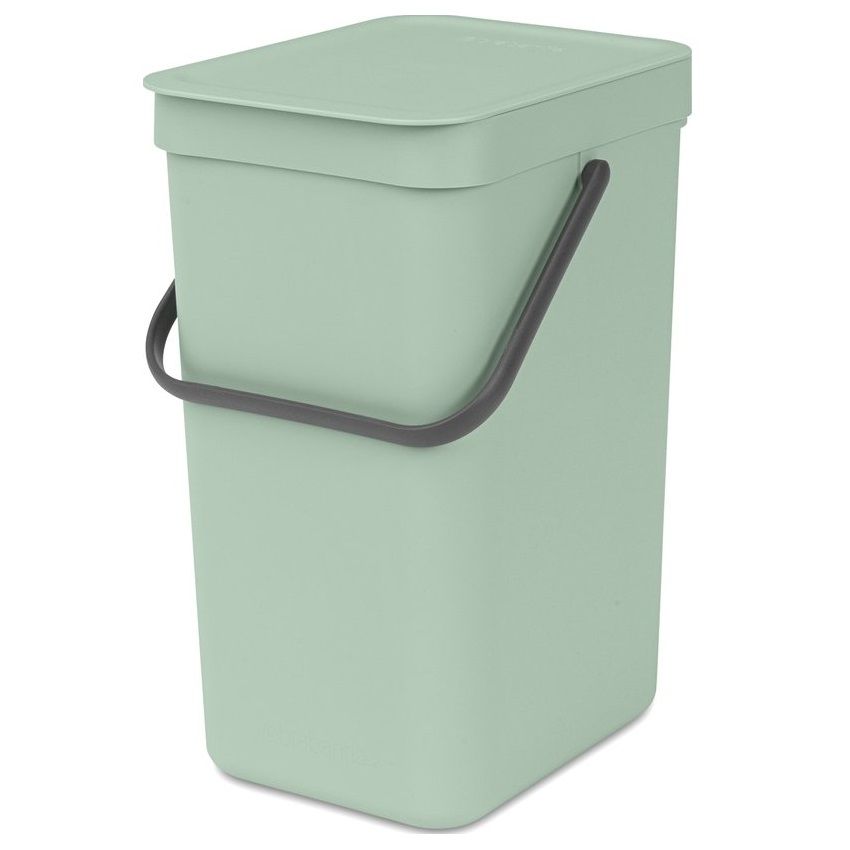 Afvalemmer Sort & Go 12 ltr, Jade Green