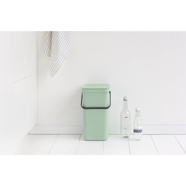 Afvalemmer Sort & Go 16 ltr, Jade Green