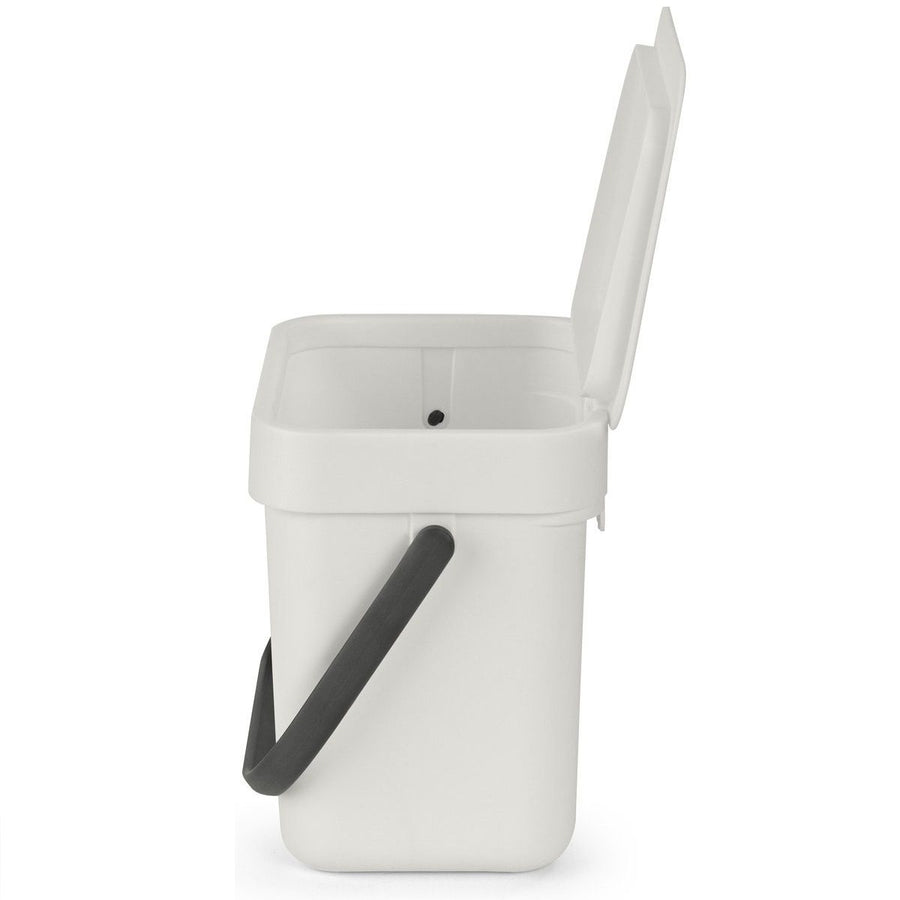 Afvalemmer Sort & Go 3 ltr, Light Grey
