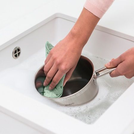 SinkSide schoonmaakdoekjes microvezel 30 x 30 cm, set van 2