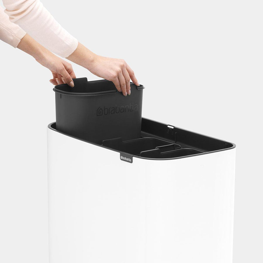 Bo Touch Bin 3 x 11 liter wit