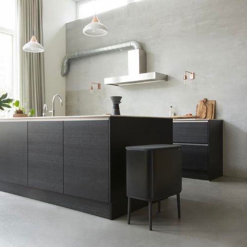 Bo Touch Bin 3 x 11 liter zwart