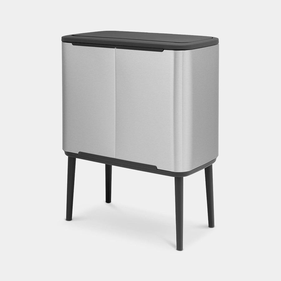 Bo Touch Bin 3 x 11 liter matt steel fingerprint proof