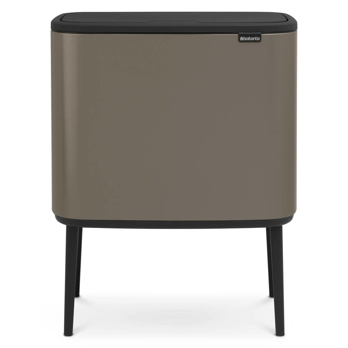 Bo Touch Bin 11 + 23 liter platinum