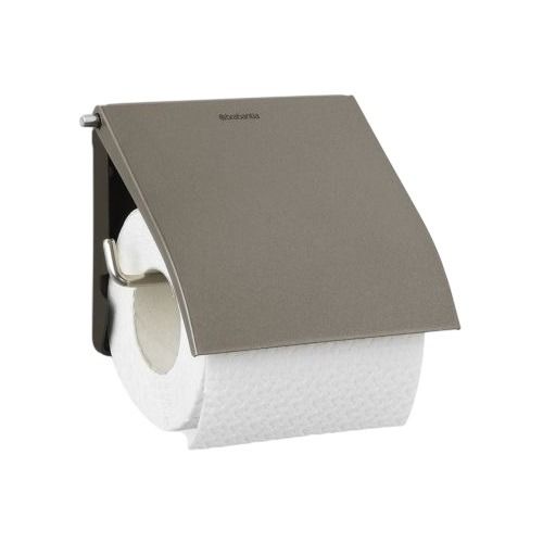 Toiletrolhouder met klep
