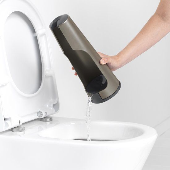 Toiletborstel met houder