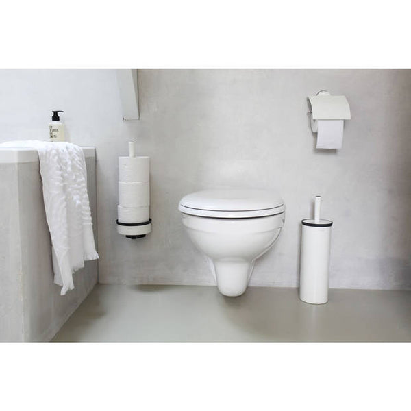 Toiletrolhouder met klep